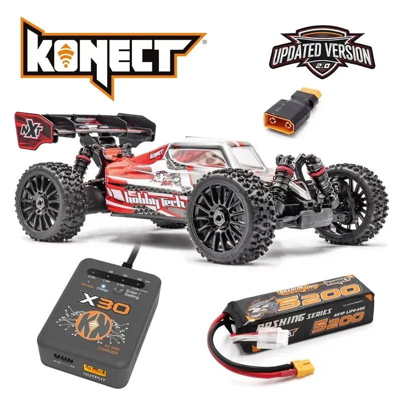 Hobbytech Spirit NXT EVO RR 2.0 Brushless RTR rouge Pack Version