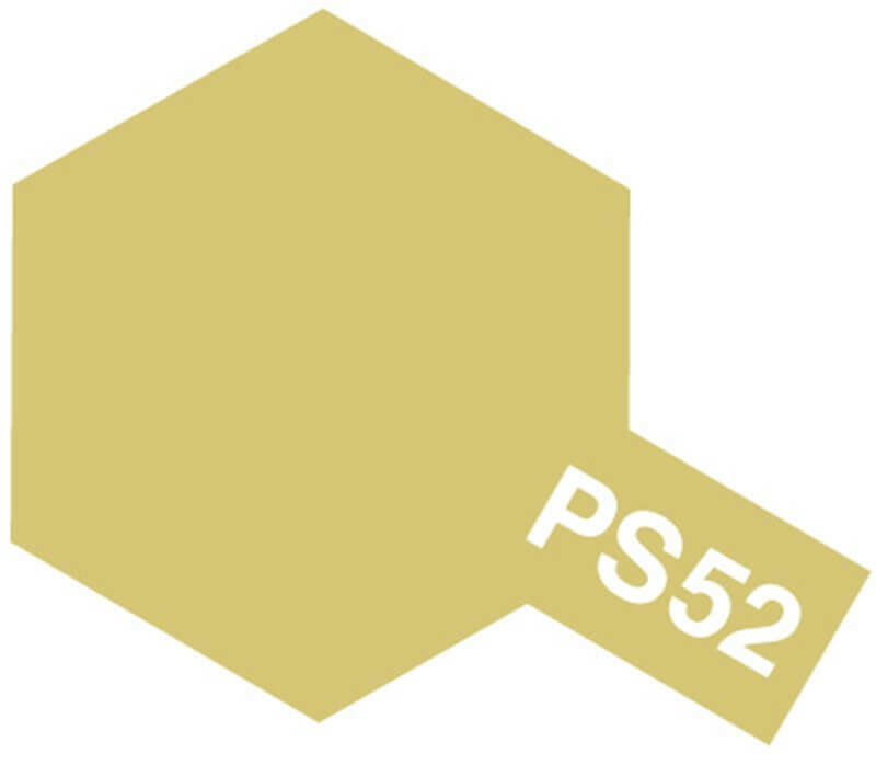 Peinture Lexan PS-52 alu champagne anodise - Tamiya 86052 - Breizh Modélisme.