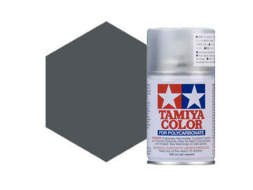 Peinture Lexan PS23 gris metallisé - Tamiya 86023 - Breizh Modélisme.