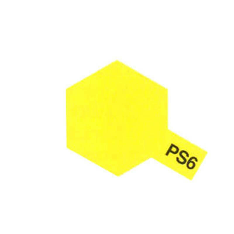 Peinture Lexan PS6 Jaune - Tamiya 86006 - Breizh Modélisme.
