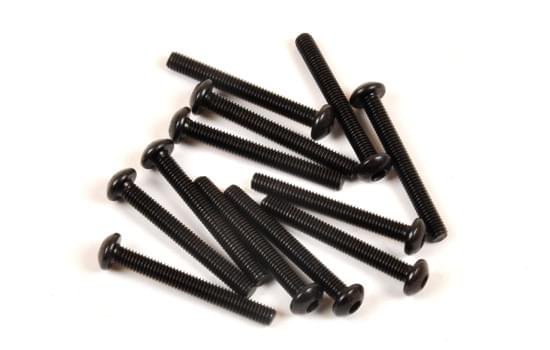 T2M T4941/34 Vis tte ronde  3x25mm (12p) - Breizh Modélisme.