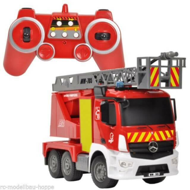 Camion de Pompiers Radiocommandé - T2M T705 - Breizh Modélisme.