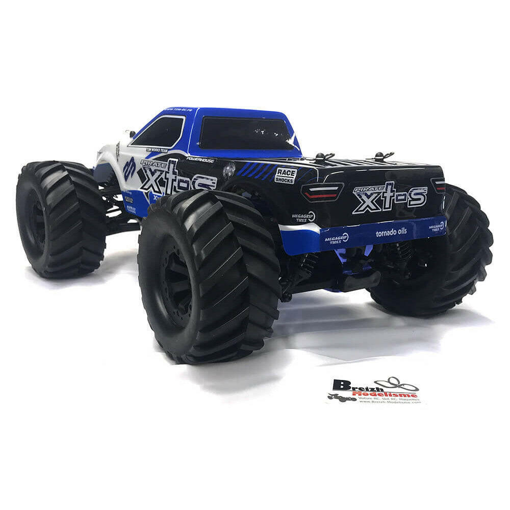 T2M Pirate XTS Monster Truck Brushless RTR T4941B - 60km/h - Breizh Modélisme.