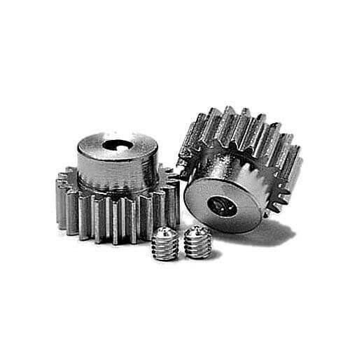 2 Pignons 24 et 25 dents  M0,6 - Tamiya 50477 - Breizh Modélisme.