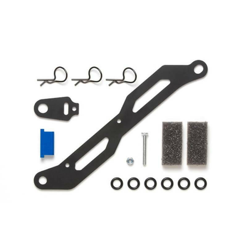 Plaque FRP accu TT02 / TT02B - Tamiya 54555 - Breizh Modélisme.