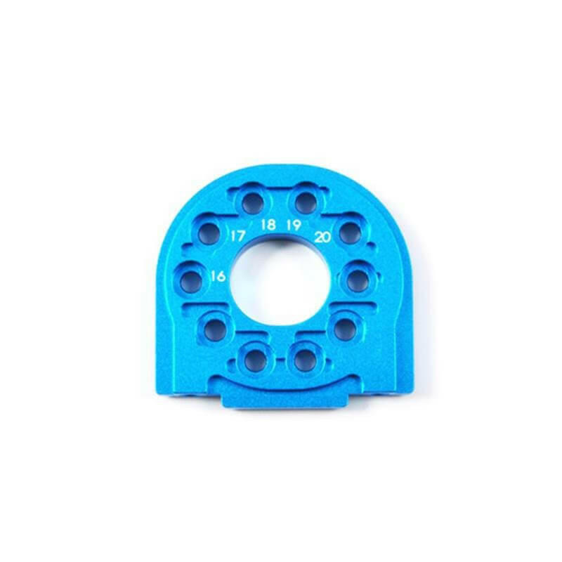 Support moteur alu TT02 / TT02B - Tamiya 54558 - Breizh Modélisme.