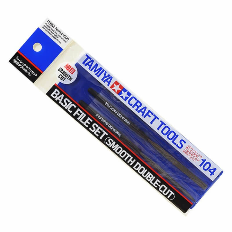 Outillage Maquette Jeu de Limes Fines - Tamiya 74104 - - Breizh Modélisme.