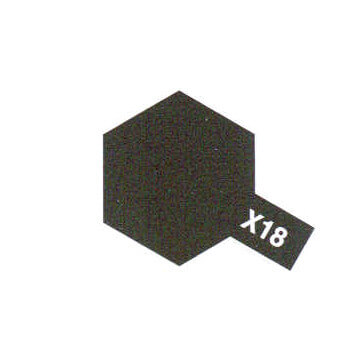 Peinture Acrylique Maquette X18 Noir satine - Tamiya 81518 - - Breizh Modélisme.