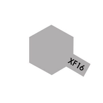 Peinture Acrylique Maquette XF16 Aluminium mat - Tamiya 81716 - - Breizh Modélisme.