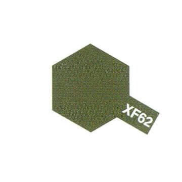 Peinture Acrylique Maquette XF62 Olive Drab mat - Tamiya 81762 - - Breizh Modélisme.