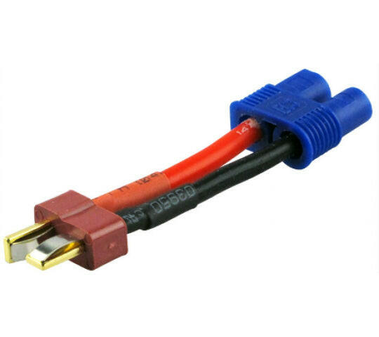 Adaptateur Deans Male / EC3 Femelle (accu) 9135A - Breizh Modélisme.