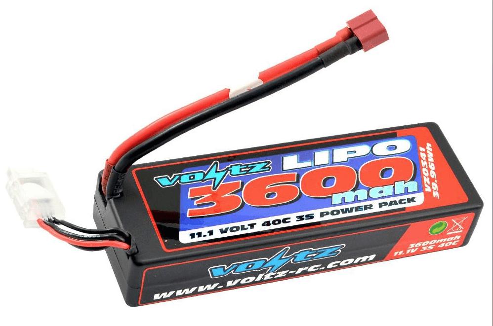 Batterie Lipo 3S 11.1V 3600mAh 40C Low profile (138x46x25mm) Dean - Breizh Modélisme.