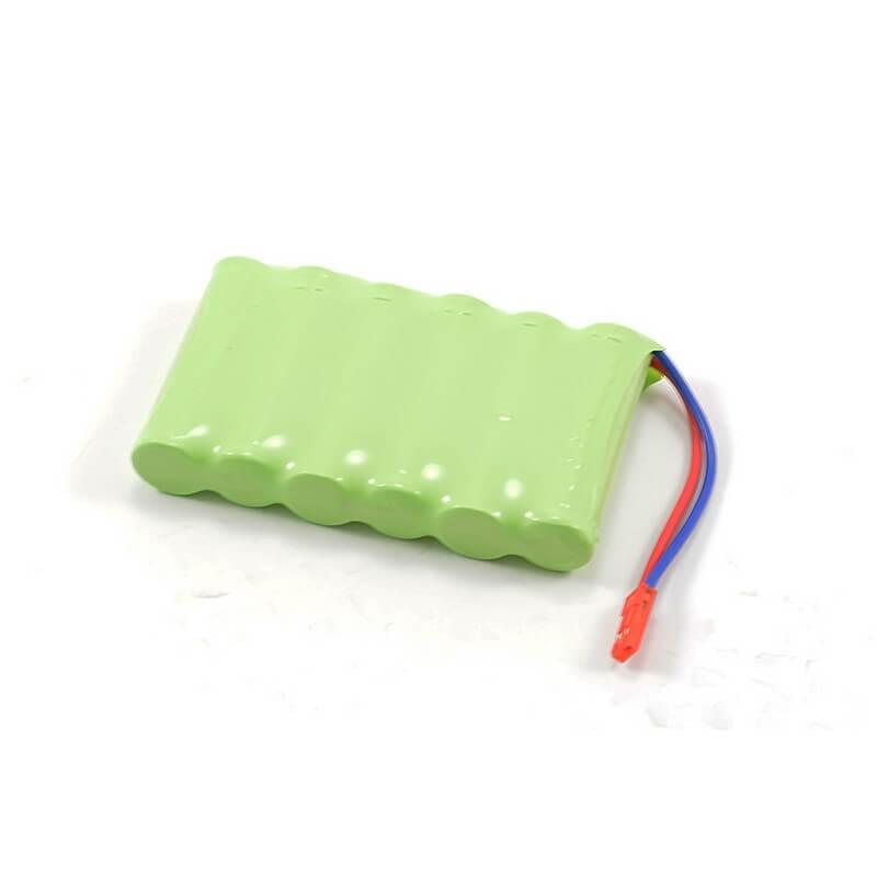 Batterie NiMh 400mAh 7.2V Huina - Prise JST - Breizh Modélisme.