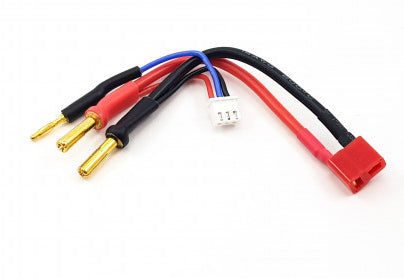 Cordon de charge PK 4mm / Dean pour batterie Lipo - Breizh Modélisme.