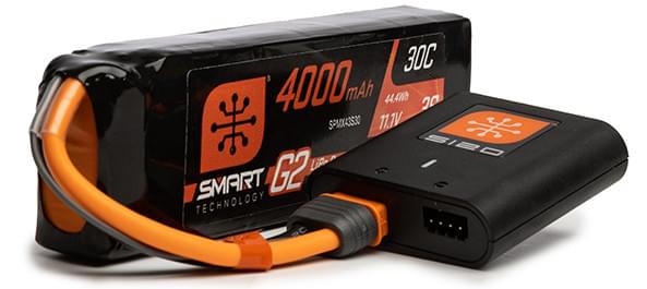 Spektrum Combo Smart S120 + Lipo SPMXPSA300 - Breizh Modélisme.