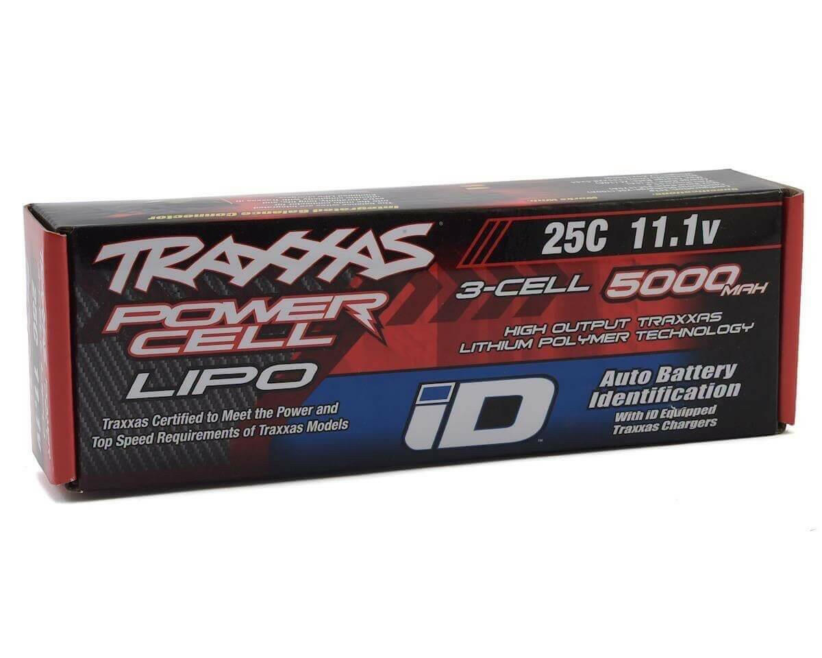 Batterie lipo 3S Traxxas 2832X 11,1V 5000 mAh 25C - Breizh Modélisme.