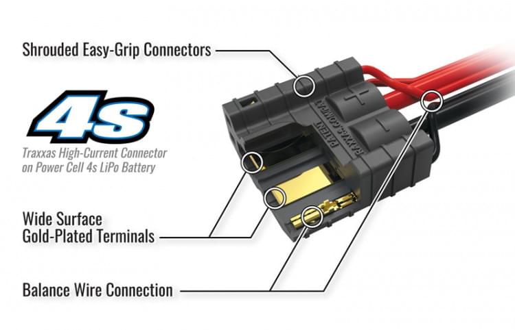 Chargeur Traxxas 2981EZ-Peak Plus 4s LIPO/NIMH 8A - Breizh Modélisme.