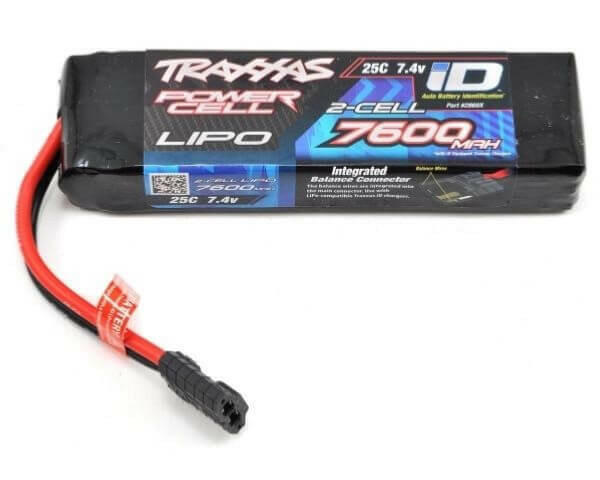 Combo Chargeur Traxxas 2991 DUO avec 2 Batteries Lipo 2S 7.4V 7600mAh - Breizh Modélisme.