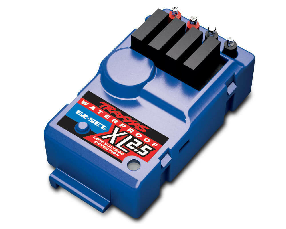 Traxxas 3024R Contrôleur charbon XL 2.5 ID waterproof - Breizh Modélisme.