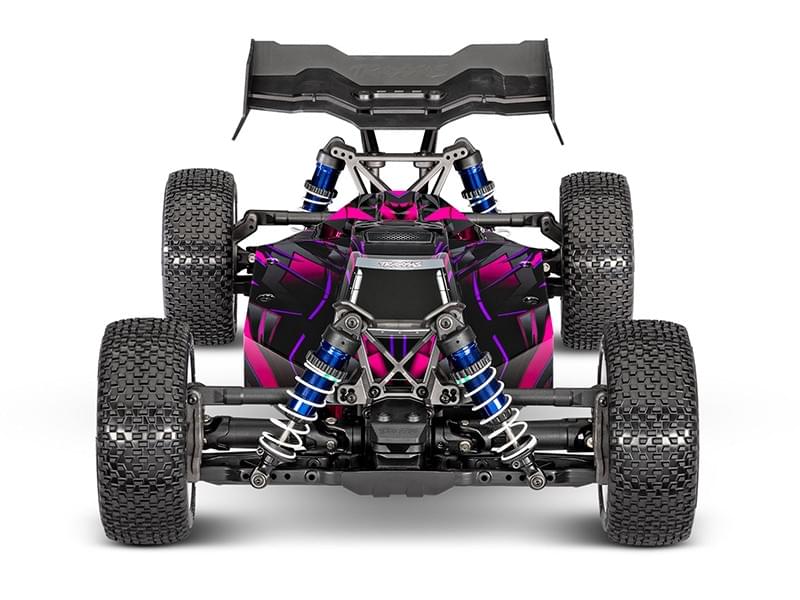 Traxxas Buggy 1/8 Jato 4x4 VXL RTR 90386-4 rose - Breizh Modélisme.