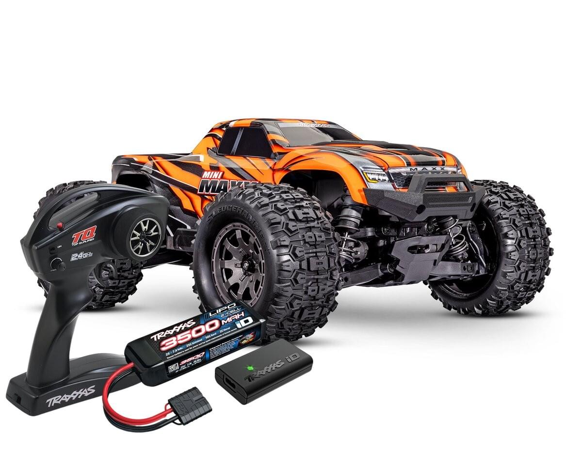 Traxxas Mini Maxx BL-2S - 107154-1 - Breizh Modélisme.