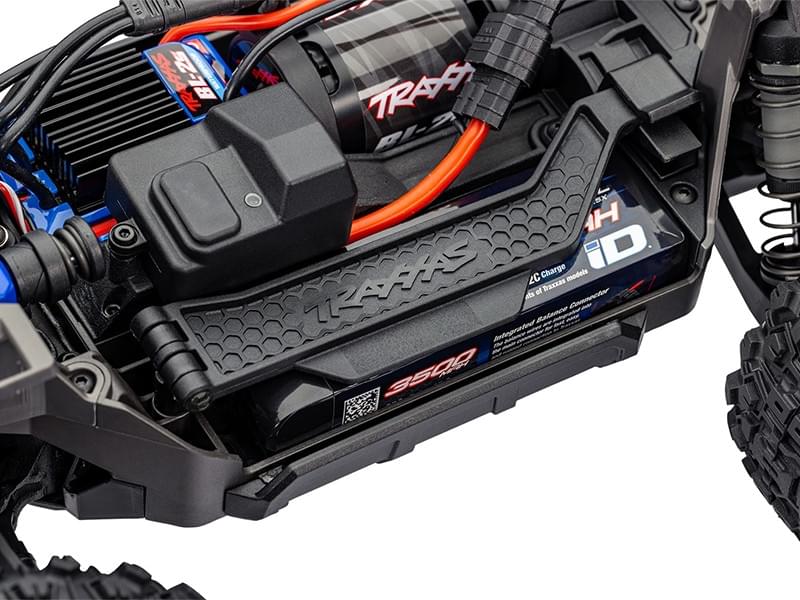 Traxxas Mini Maxx BL-2S - bleu 107154-1 - Breizh Modélisme.