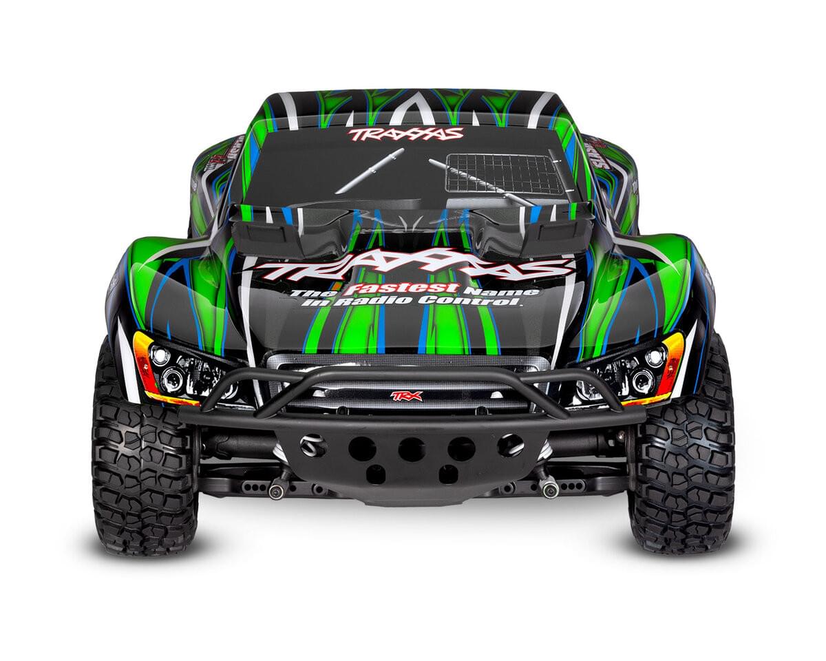 Traxxas Slash 4X4 VXL brushless HD 68386-4 vert - Breizh Modélisme.