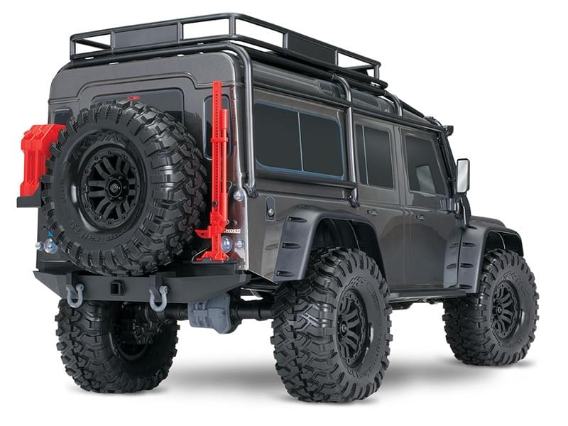 Traxxas TRX-4 Land Rover Defender Clipless RTR 82256-4 gris - Breizh Modélisme.
