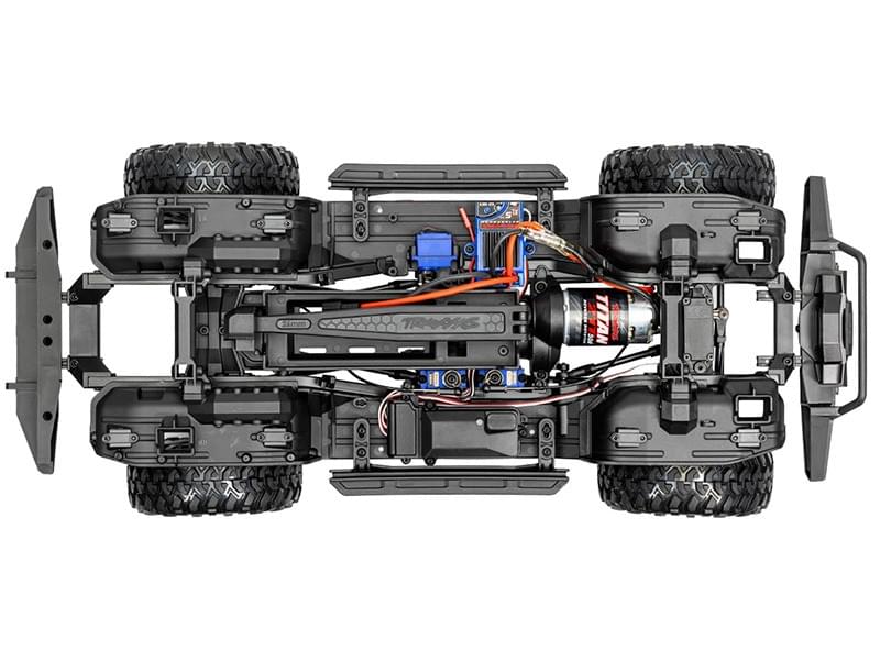 Traxxas TRX-4 Land Rover Defender Clipless RTR 82256-4 vert - Breizh Modélisme.