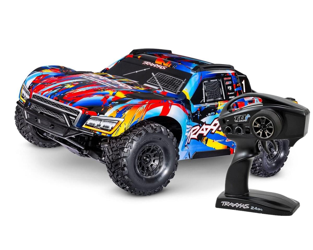 Traxxas Maxx Slash 6s Short Course 1/8 Rock n'roll 102076-4 - Breizh Modélisme.