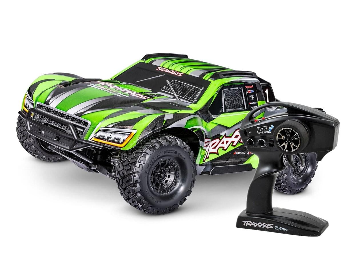 Traxxas Maxx Slash 6s Short Course 1/8 vert 102076-4 - Breizh Modélisme.