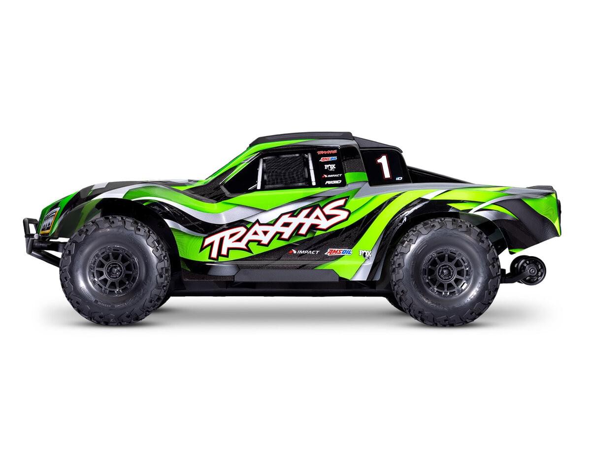 Traxxas Maxx Slash 6s Short Course 1/8 vert 102076-4 - Breizh Modélisme.