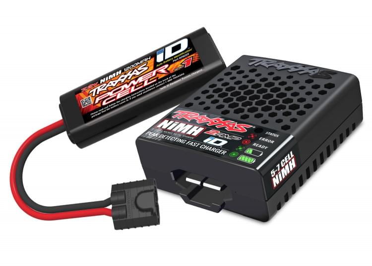 Traxxas Mini E Revo Brushless 1/16 VXL TQI ID TSM 71076-8 violet - Breizh Modélisme.