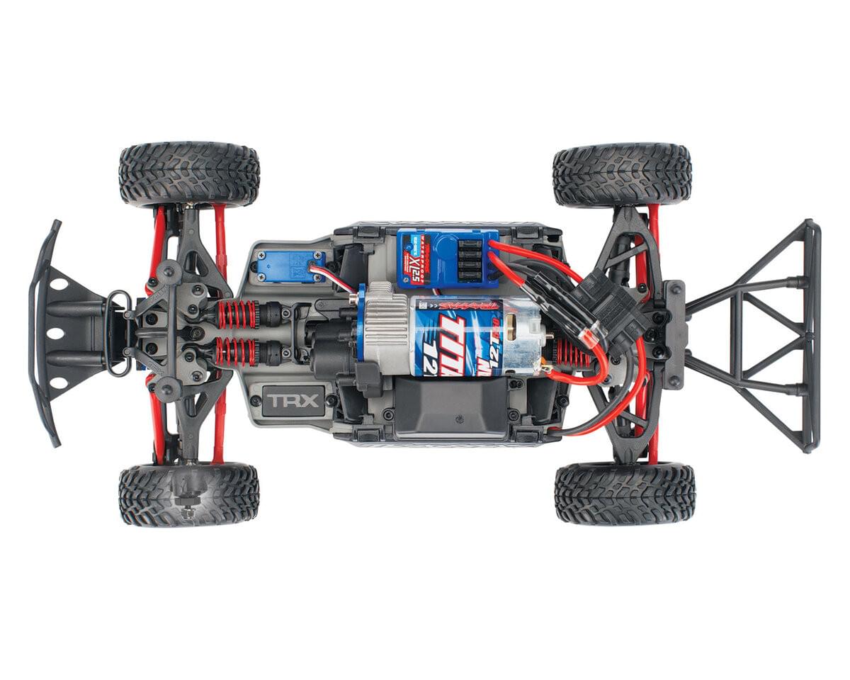 Traxxas Mini Slash 4X4 RTR 1/16 - 70054-8 rouge - Breizh Modélisme.
