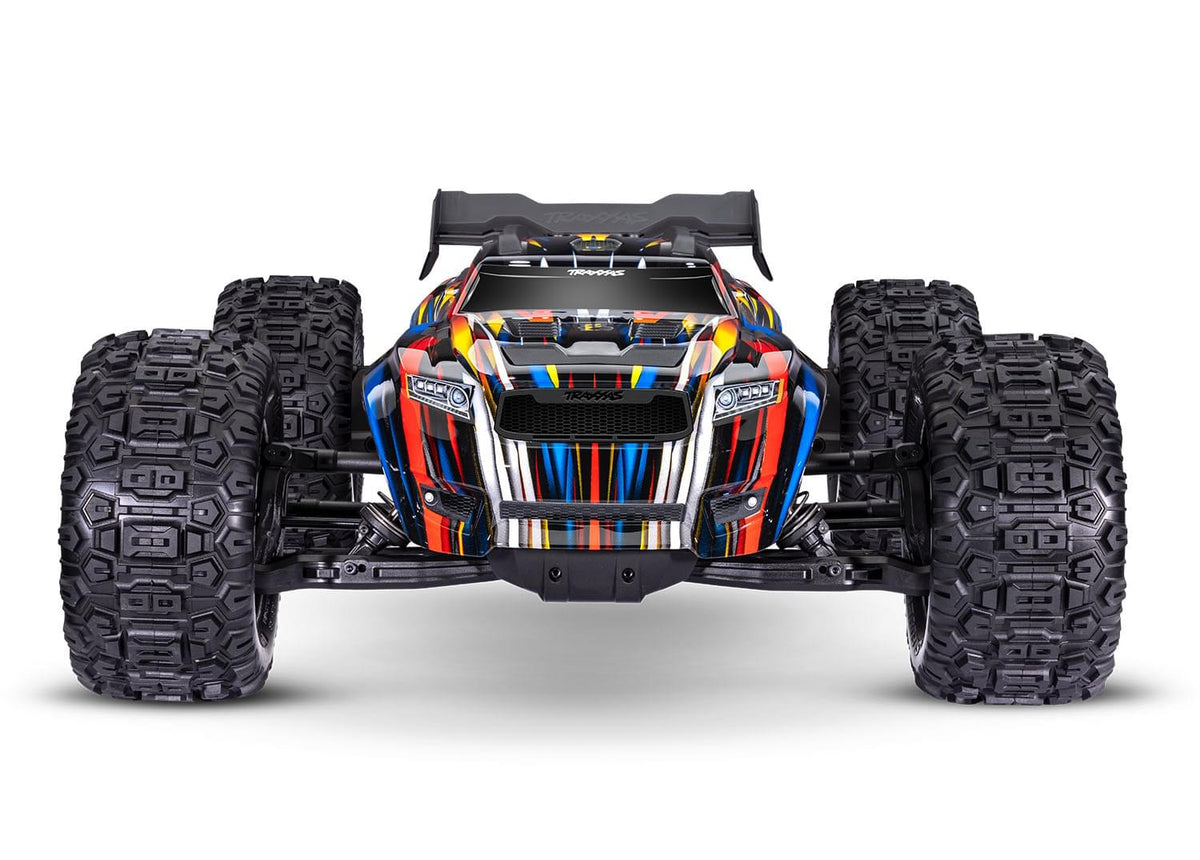 Traxxas Sledge 1/8 Brushless belted bleu VXL 6S TQi ID RTR - 95096-4 - Breizh Modélisme.