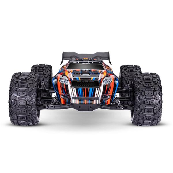Traxxas Sledge 1/8 Brushless belted orange VXL 6S TQi ID RTR 95096-4 - Breizh Modélisme.