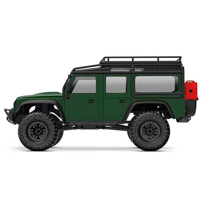 Traxxas TRX-4M 1/18 Land Rover Defender Crawler Vert RTR - 97054-1 - Breizh Modélisme.