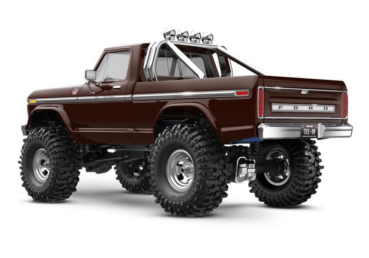 Traxxas TRX-4M F150 High Trail mini crawler 1/18 RTR - 97044-1 marron - Breizh Modélisme.
