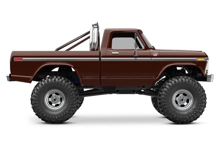 Traxxas TRX-4M F150 High Trail mini crawler 1/18 RTR - 97044-1 marron - Breizh Modélisme.
