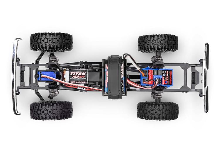 Traxxas TRX-4M F150 High Trail mini crawler 1/18 RTR - 97044-1 marron - Breizh Modélisme.
