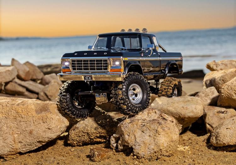 Traxxas TRX-4M F150 High Trail mini crawler 1/18 RTR - 97044-1 noir - Breizh Modélisme.