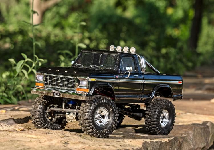 Traxxas TRX-4M F150 High Trail mini crawler 1/18 RTR - 97044-1 noir - Breizh Modélisme.