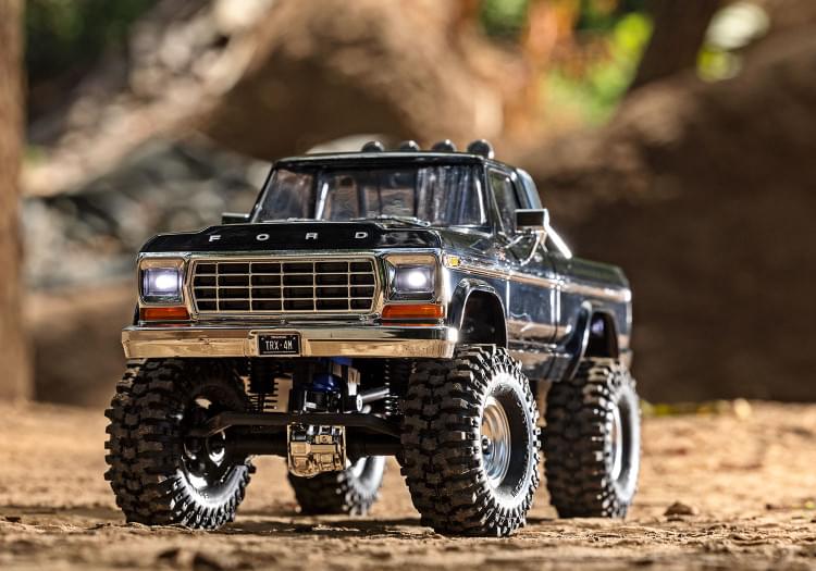 Traxxas TRX-4M F150 High Trail mini crawler 1/18 RTR - 97044-1 noir - Breizh Modélisme.