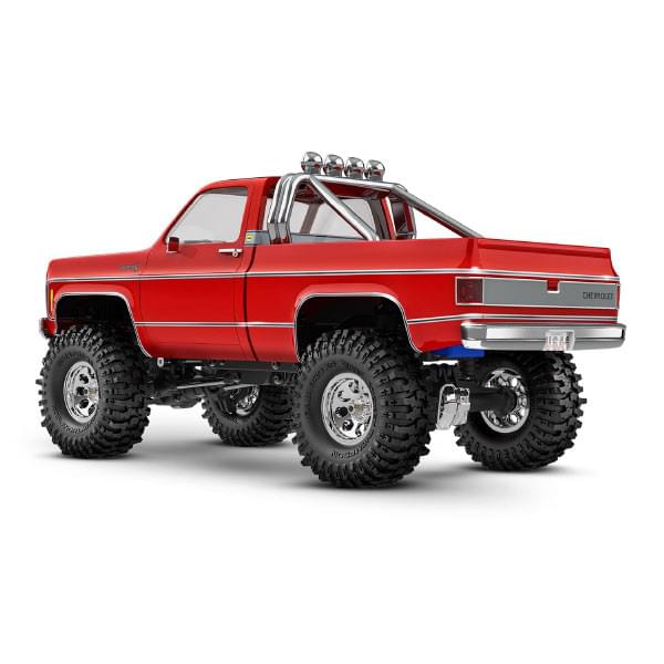 Traxxas TRX-4M K10 mini crawler 1/18 RTR - 97064-1 rouge - Breizh Modélisme.