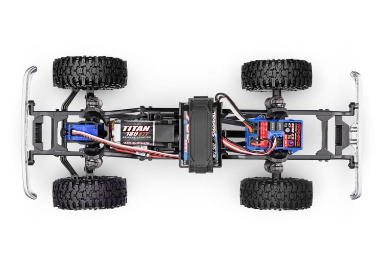 Traxxas TRX-4M K10 mini crawler 1/18 RTR - 97064-1 rouge - Breizh Modélisme.
