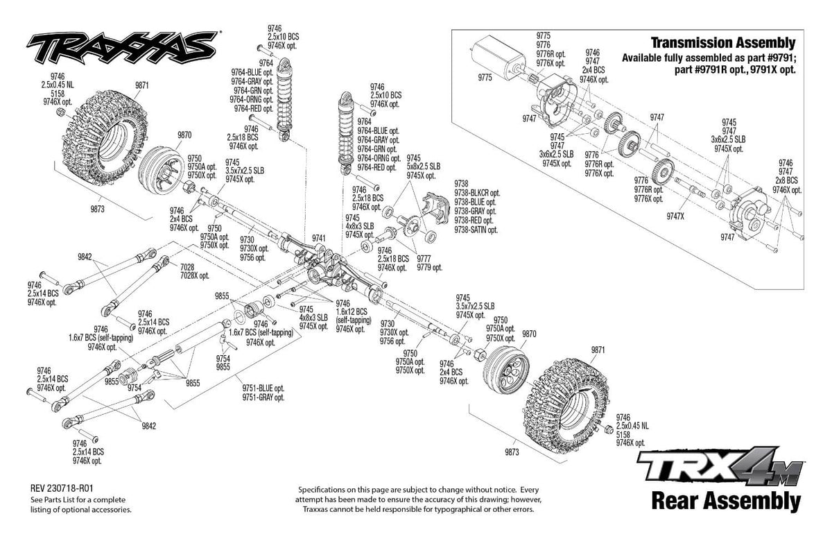 Traxxas TRX-4M K10 mini crawler 1/18 RTR - 97064-1 rouge - Breizh Modélisme.