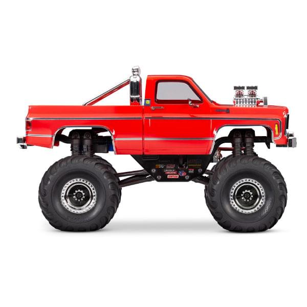 Traxxas TRX-4MT K10 monster truck 1/18 RTR - 98064-1 rouge - Breizh Modélisme.