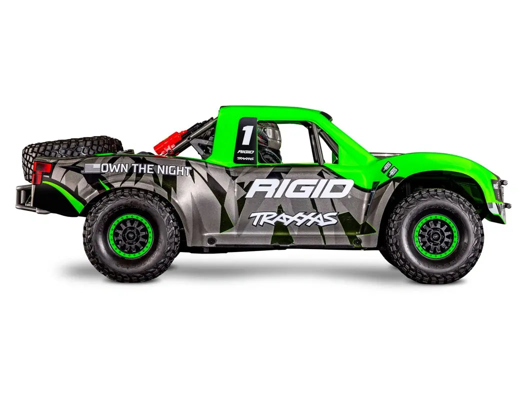 Traxxas UDR Unlimited Desert Racer 4WD avec leds 85086-4 vert - Breizh Modélisme.