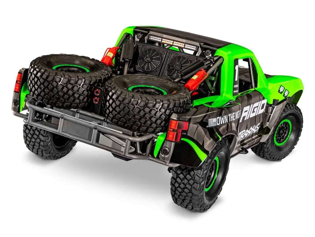 Traxxas UDR Unlimited Desert Racer 4WD avec leds 85086-4 vert - Breizh Modélisme.