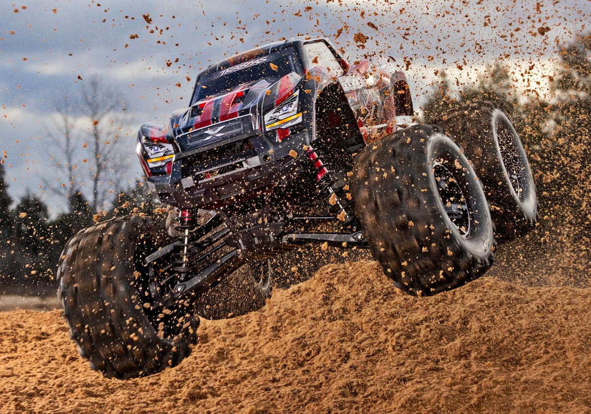 Traxxas XMaxx 4x4 8S Belted vert RTR 1/6 brushless 77096-4 - Breizh Modélisme.